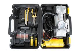 Air Compressor 2 Cylinder With Tool Kit