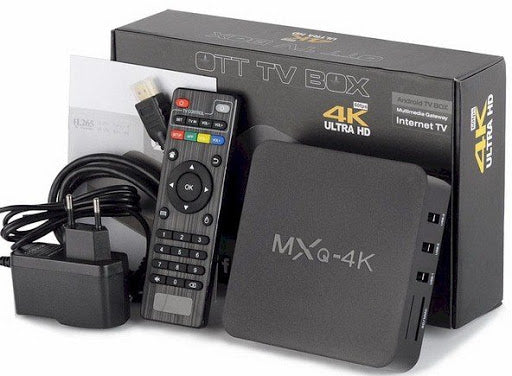 Smart Box Mxq 4k Quad Core 1g+8g