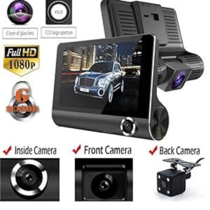 WDR Dashcam – 3 Camera Lens Car DVR