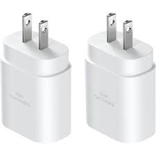 25w Iphone Usb-C Pd Power Adapter Charger 2 Pin (Us Pin)
