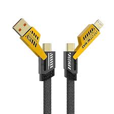 4 In 1 Multi Usb Pd Charging Cable (Type-C To C, C To Lightning, Usb To C, Usb To Lightning)