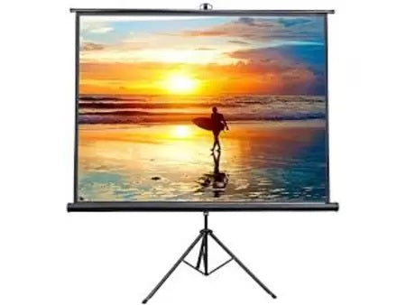 Projector Screen 72 Inch Electric Motorised 6x6 Feet 1:1MW