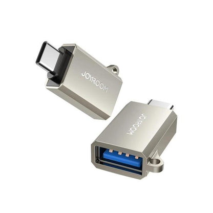 Joyroom S-H151 Type-C Male To Usb Female Adapter Silver