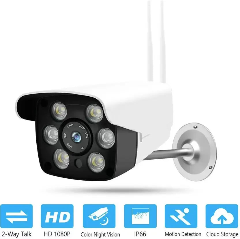 V380Pro Outdoor WiFi Smart Bullet Camera 2MP 1080P