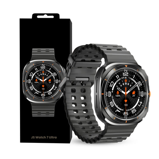 Js Watch7 Ultra 1.43 Amoled Display Waterproof App Black