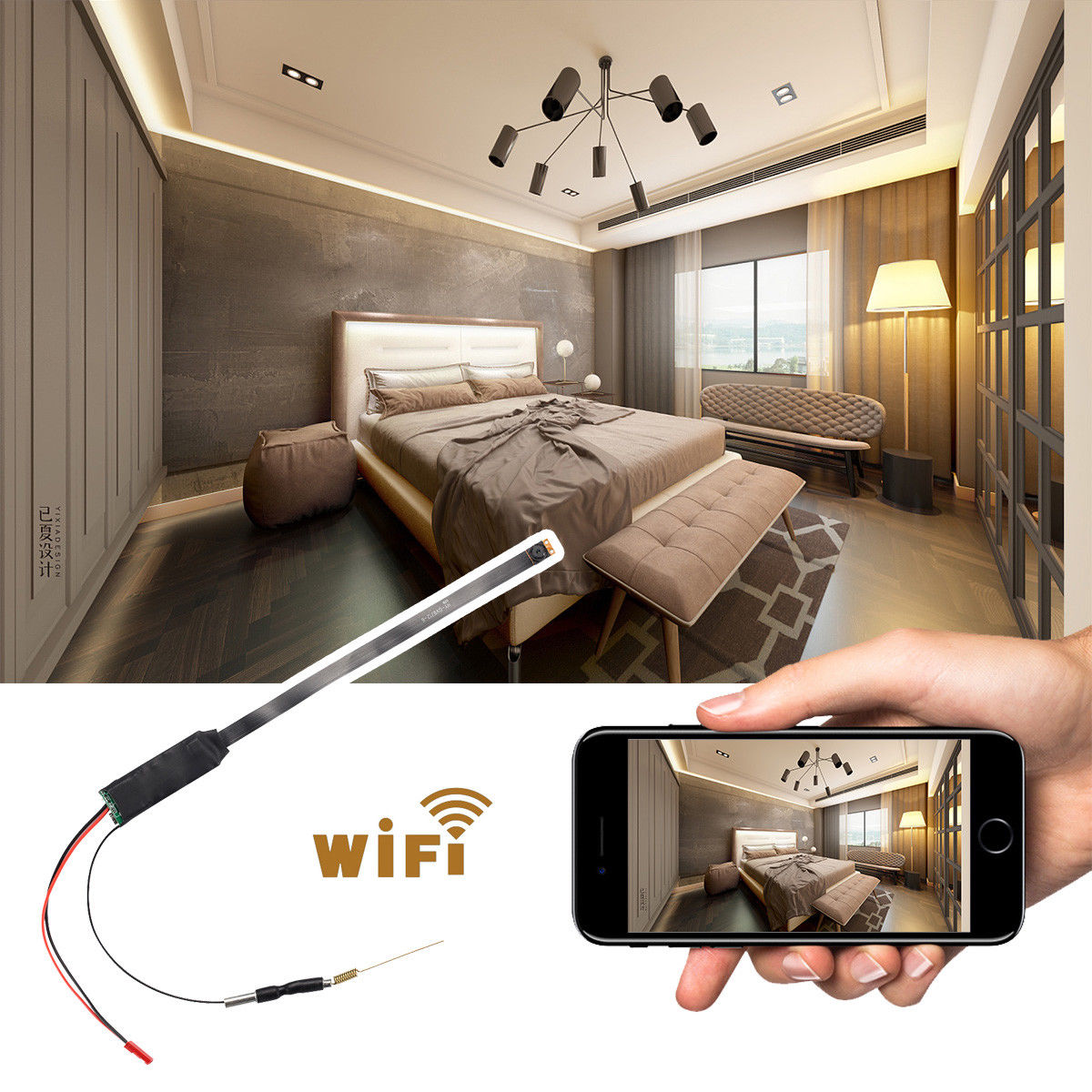 S06 HD WiFi Mini Smallest Hidden Camera 1080p