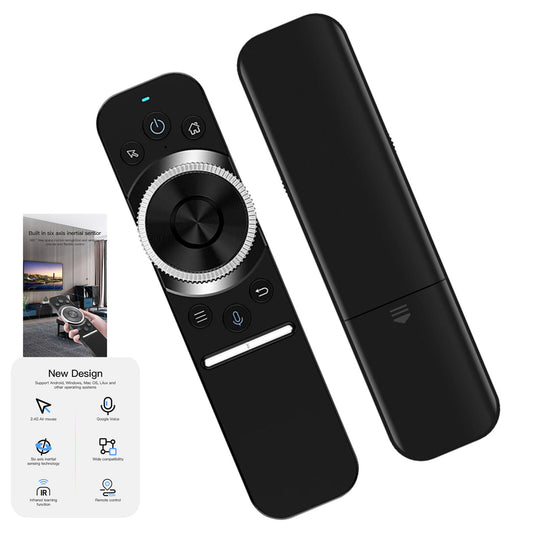 W1s 2.4g Air Mouse Remote Control Built-In 6-Axis Gyroscope Sensor Ir Learning For Smart Tv Android Tv Box