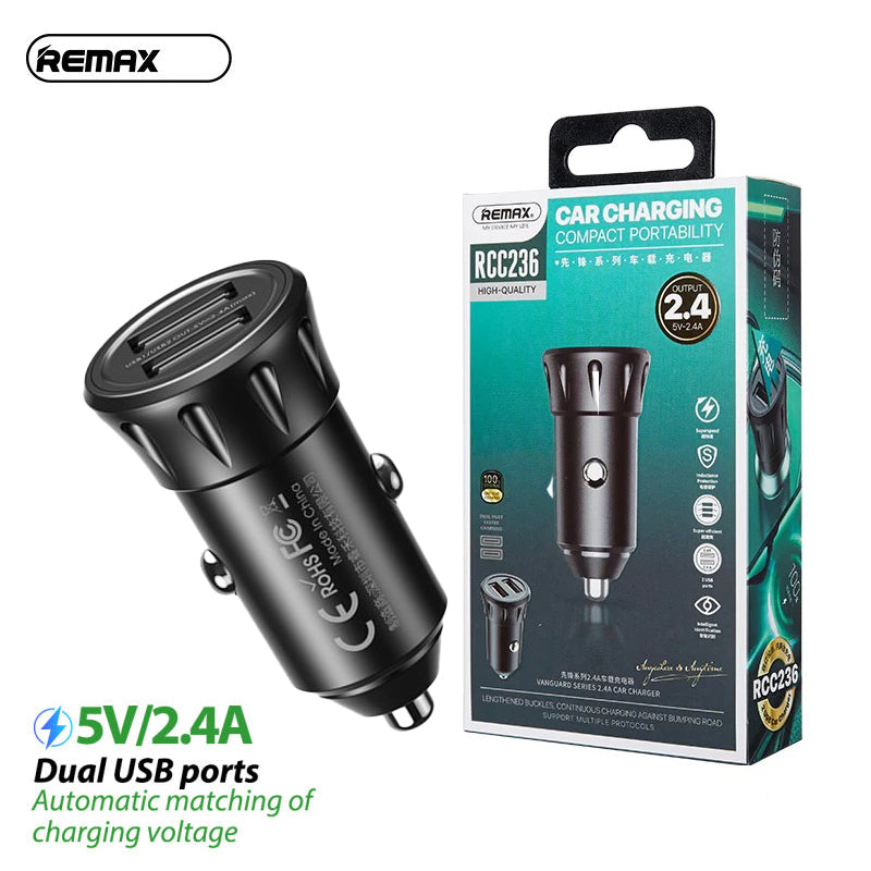 Remax Car Charger Vanguard Series 2usb