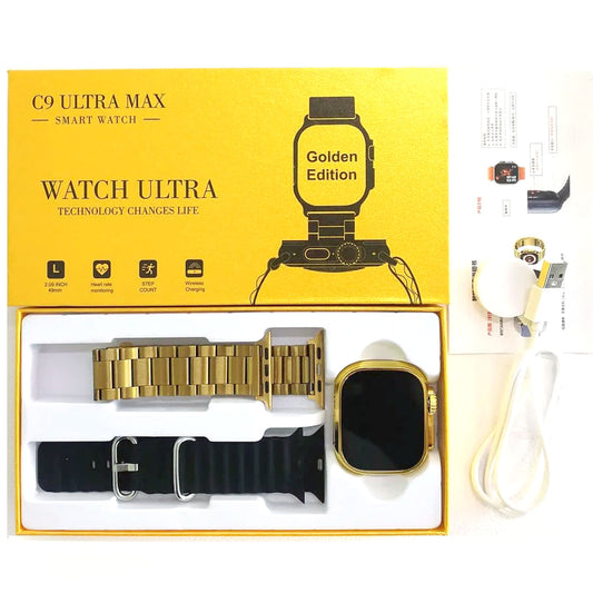 C9 Ultra Max Gold Edition Color Smartwatch