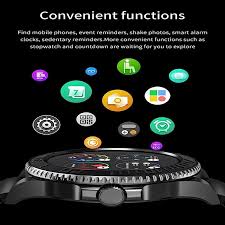 Rlx Js9 Sport Smart Watch Bracelet Heart Rate Blood