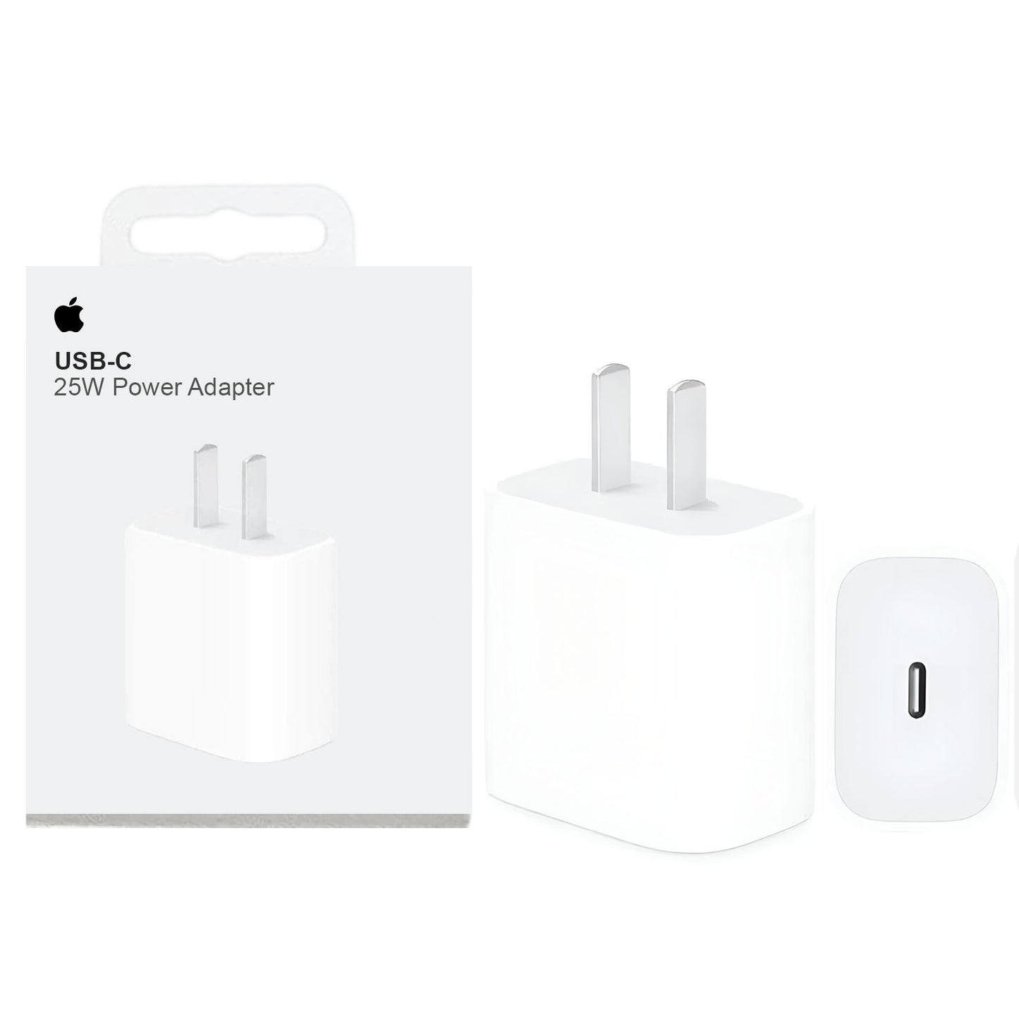 25w Iphone Usb-C Pd Power Adapter Charger 2 Pin (Us Pin)
