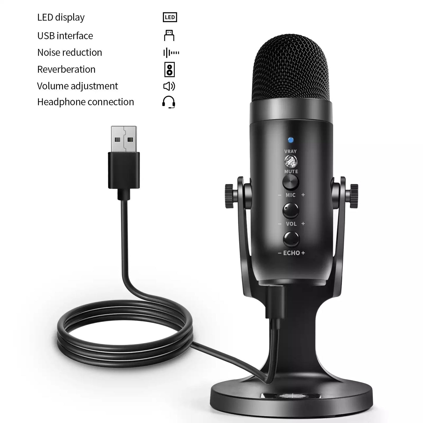 Jmary Mc-pw8 Professional Usb Microphone