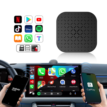 Carlinkit T-box 2+16gb Apple & Android 11.0 Wireless Carplay Ai Box