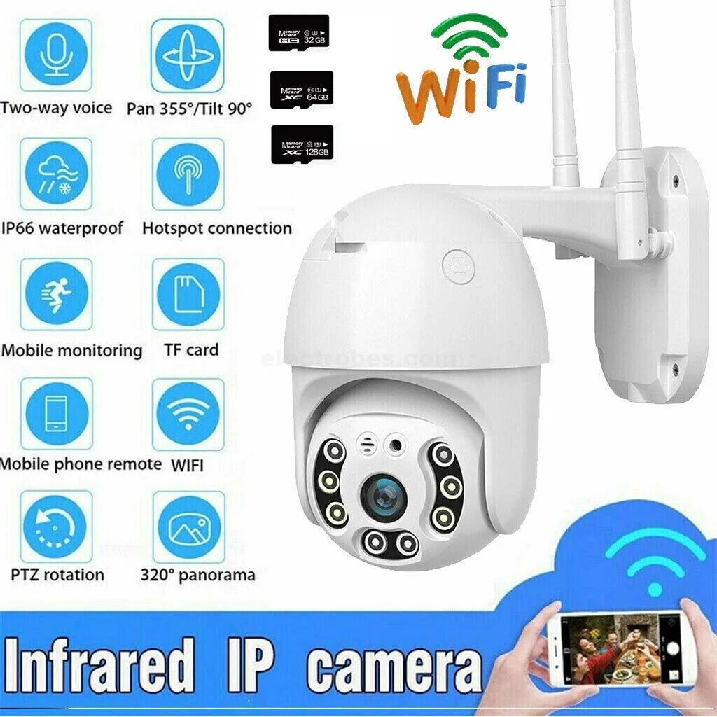 WiFi Outdoor HD Wireless Waterproof IP Security Camera