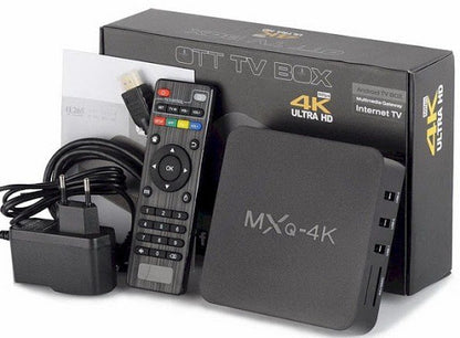 Smart Box Mxq 4k Quad Core 1g+8g