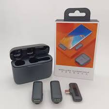 J13 Type C Dual Wireless Lavalier Microphone