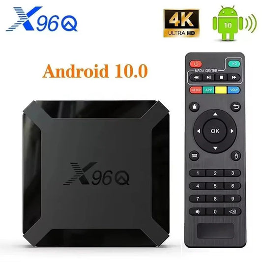 Android smart Tv Box X96q 8gb ram + 128gb Rom