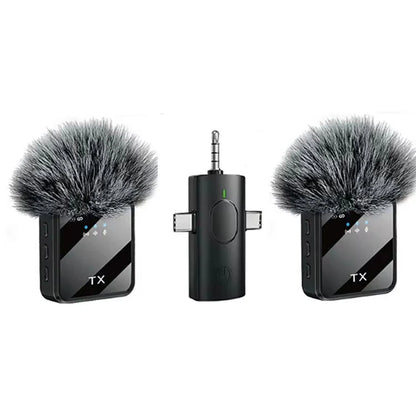 11-2 (3 In 1) Noise Cancelling Wireless Dual Microphone