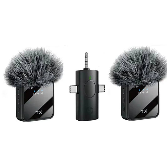11-2 (3 In 1) Noise Cancelling Wireless Dual Microphone