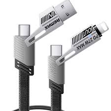 Remax Rc-C189 65w 4 In 1 Multi Functional Data Cable Black