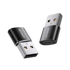 Joyroom S-H152 Usb Male To Type-C Female Adapter 2pcs Black