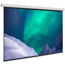 Projector Screen 120 Inch Electric Motorised 6x8 Feet 4:3MW