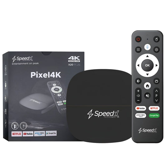 X20 Plus Smart Tv Box 2gb+16gb Air Mouse With Voice Control
